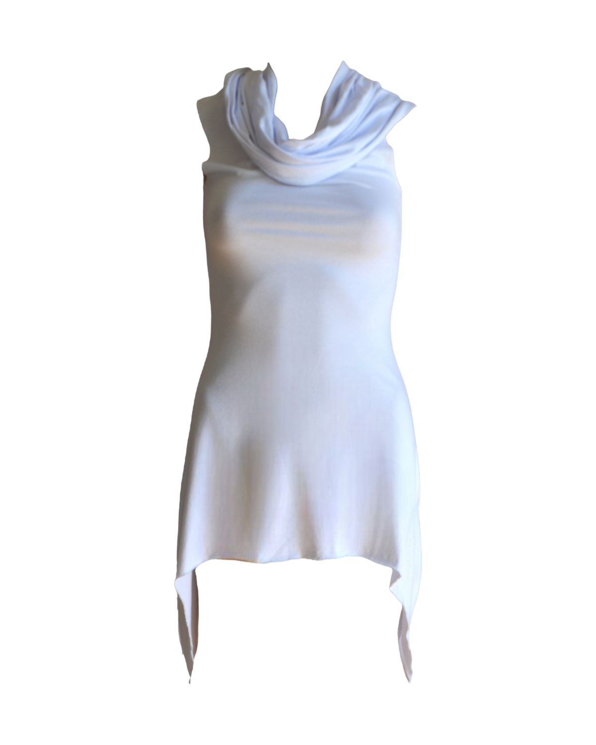 gladiatrix mini dress / white