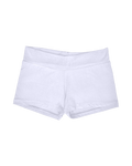 simple mini short / white