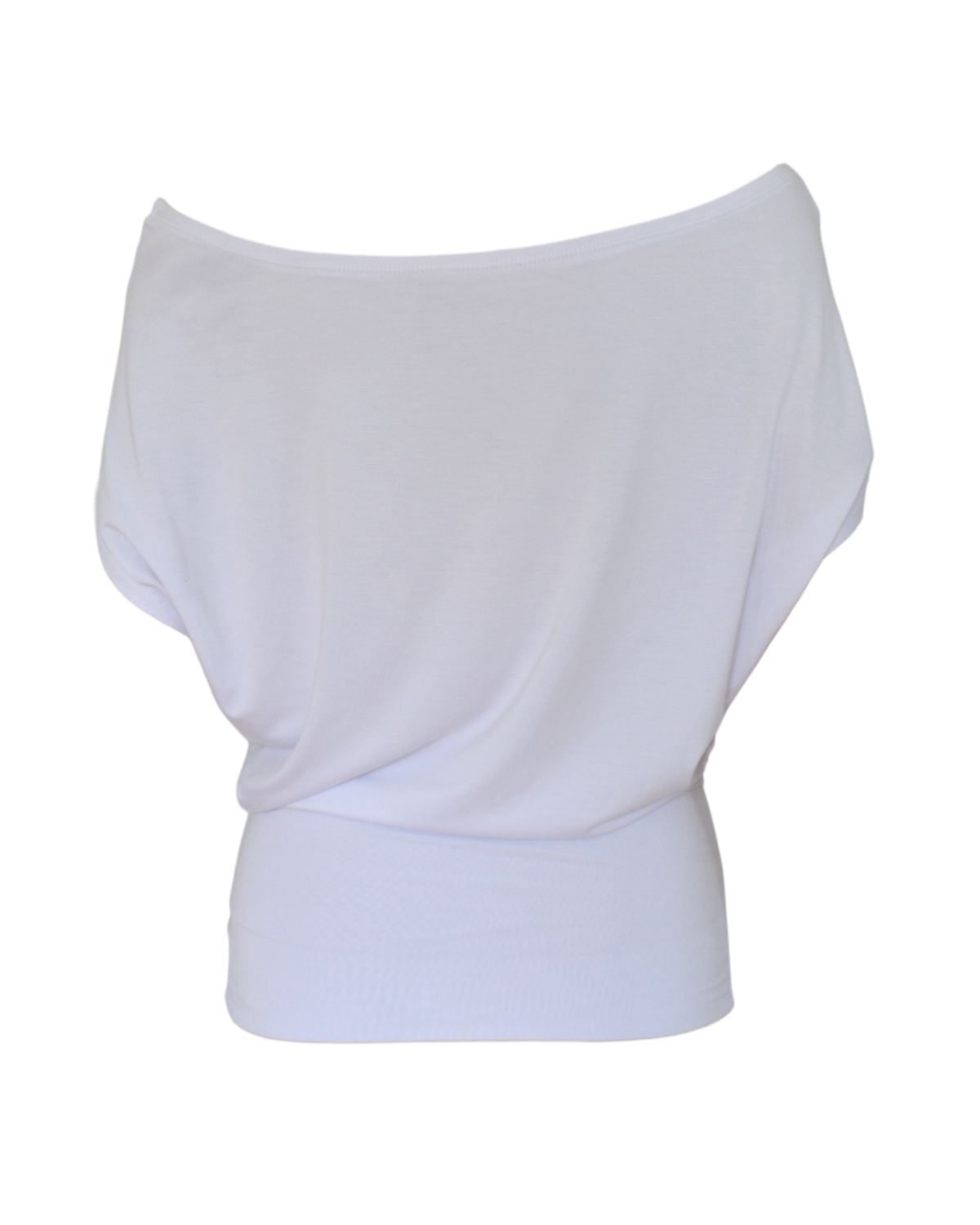 slouchy top / white