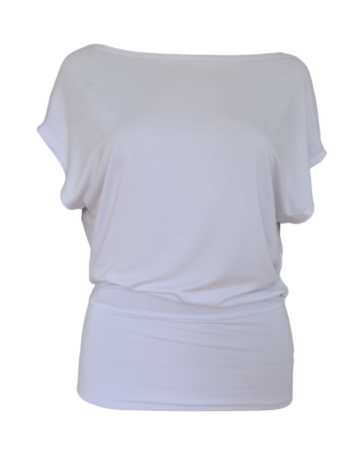 slouchy top / white