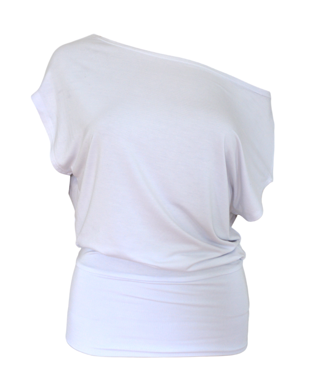 slouchy top / white