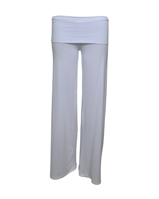 yoga pants / white