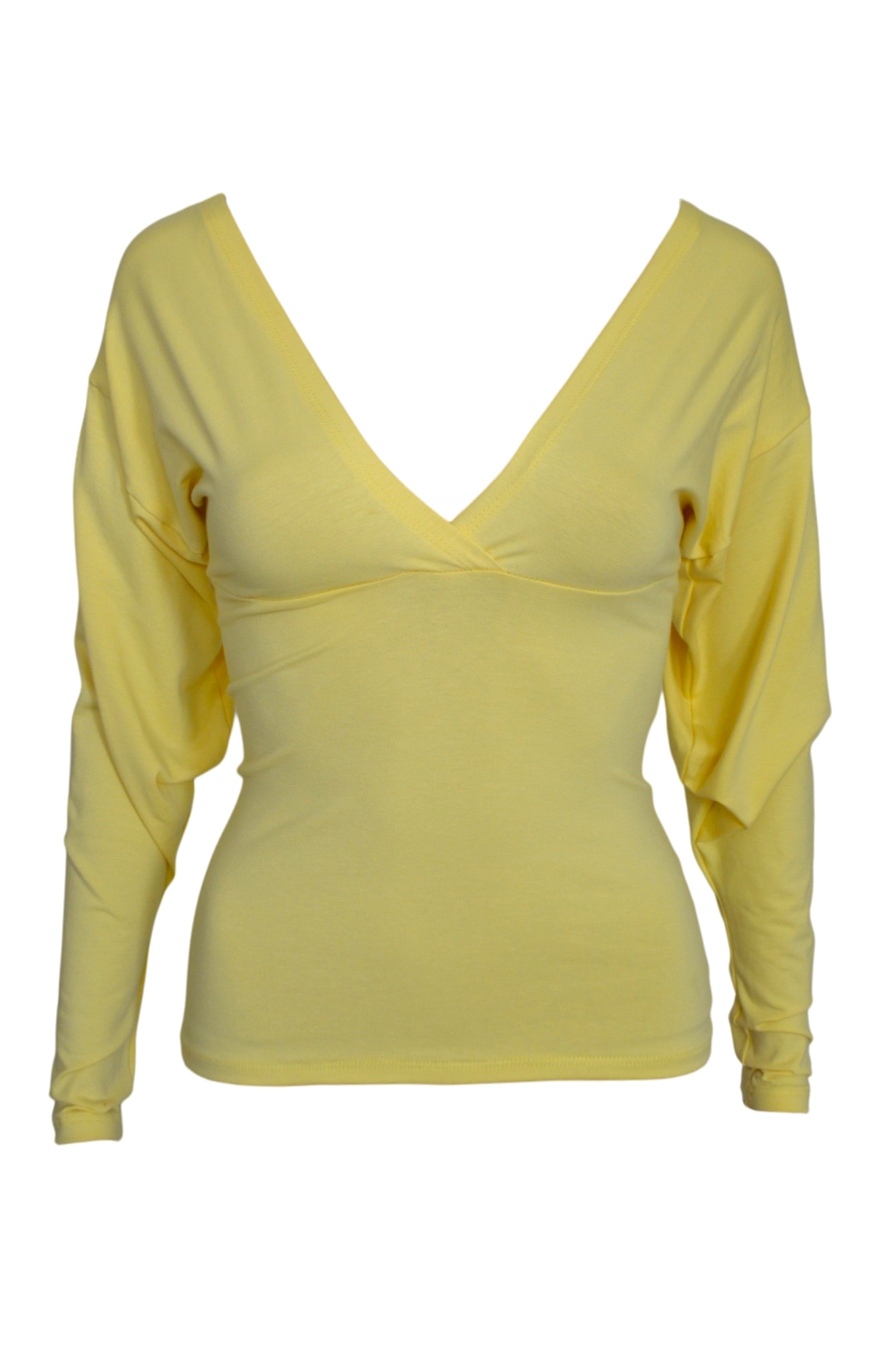 gibbon top / yellow