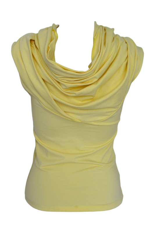 gladiatrix top / yellow