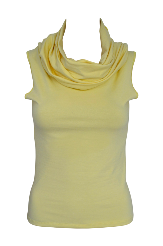 gladiatrix top / yellow