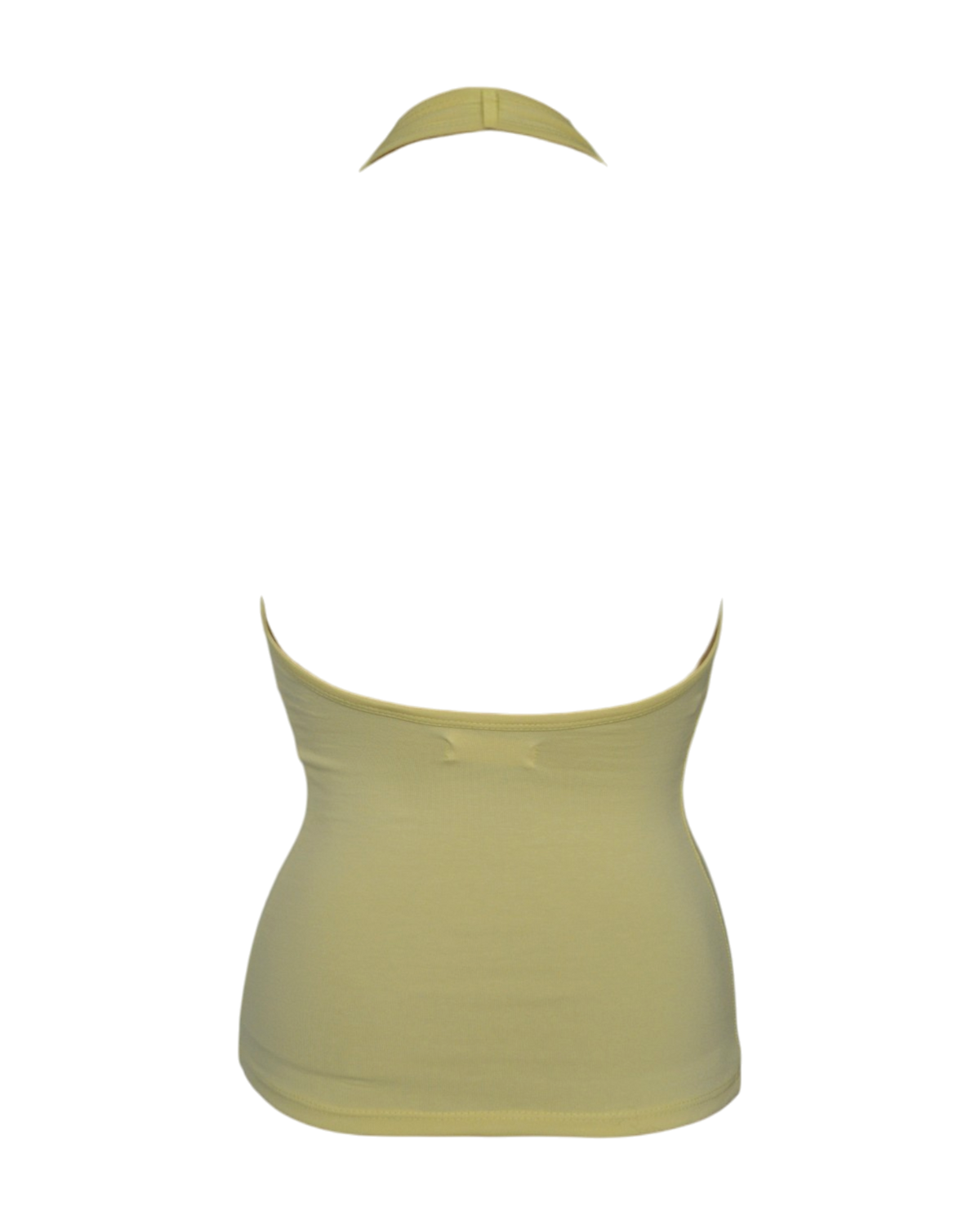 babe halter / yellow