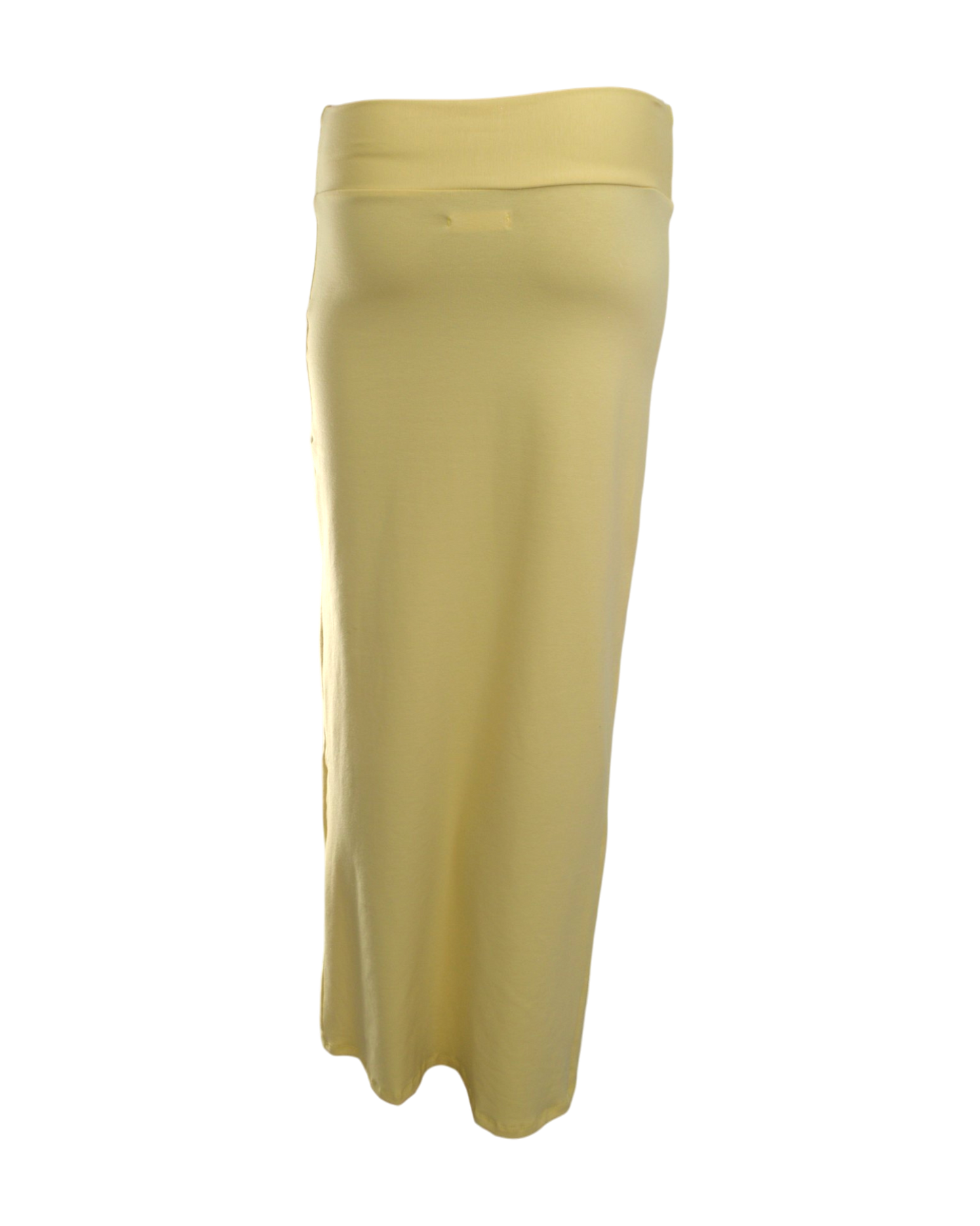 simple maxi skirt / yellow