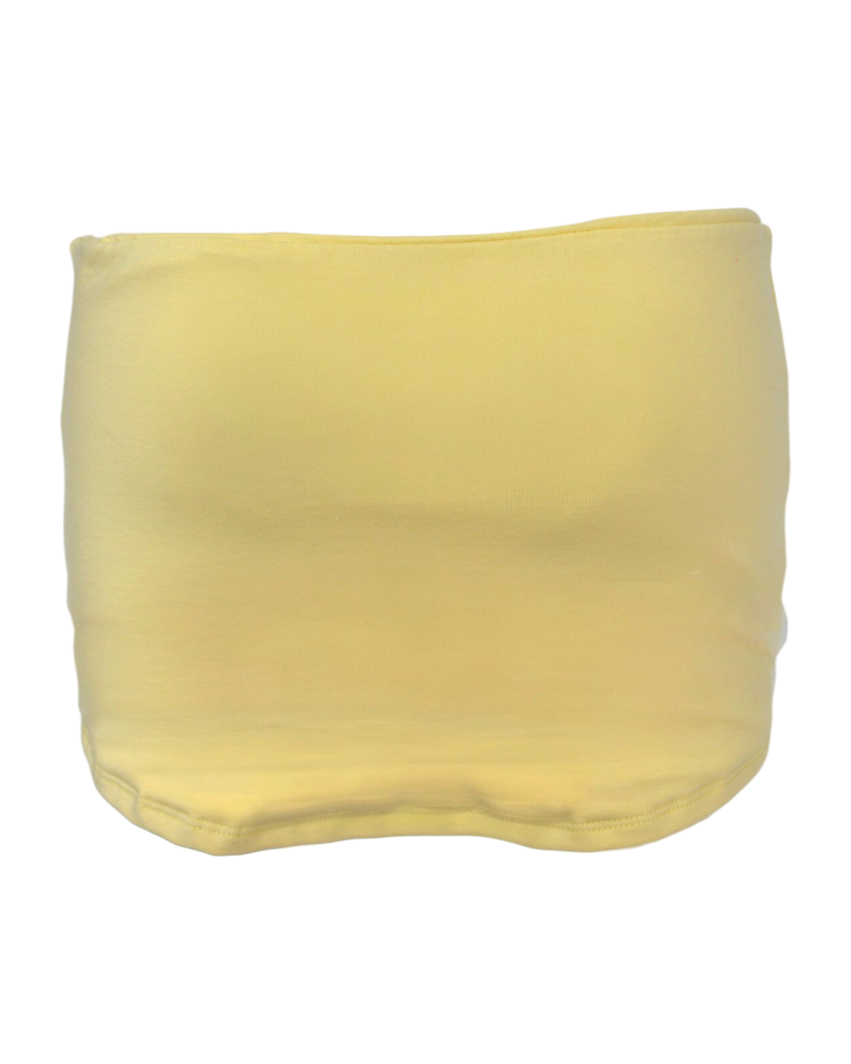simple mini skirt / yellow
