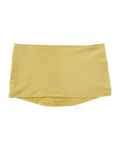 simple mini skirt / yellow