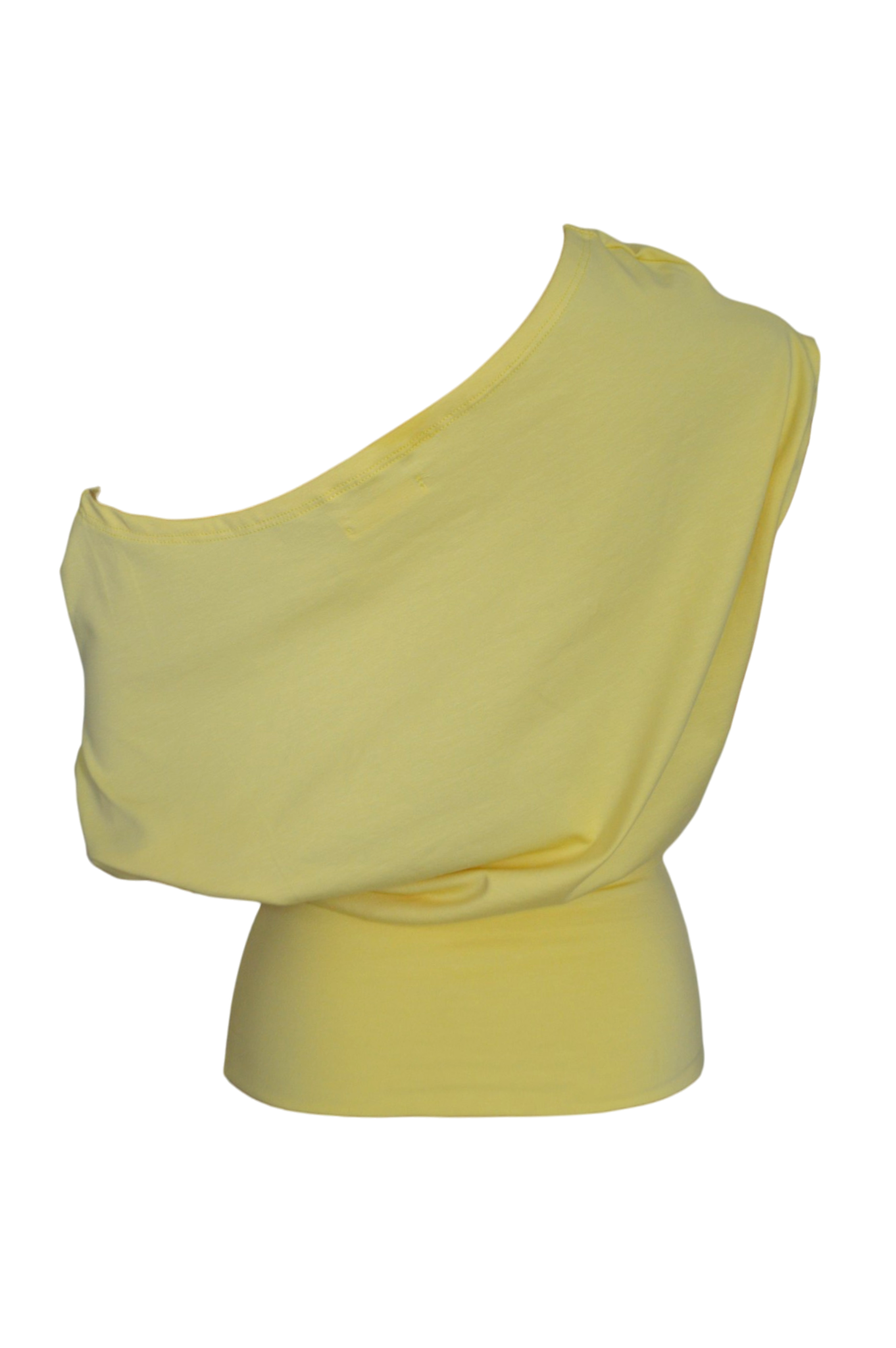 slouchy top / yellow