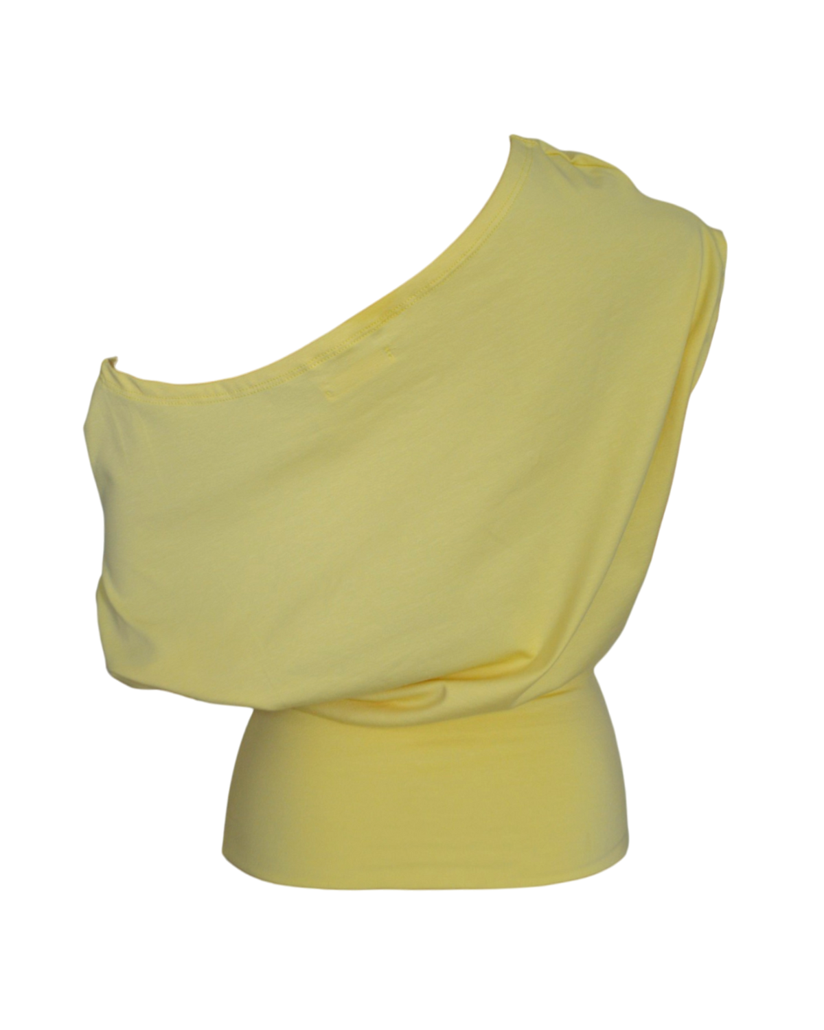 slouchy top / yellow