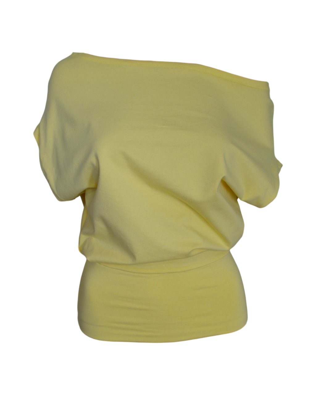 slouchy top / yellow